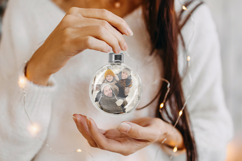 Photo Christmas Bauble
